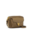 COCCINELLE Damen-Umhängetasche aus Haselnussleder der Beat Soft Mini-Linie