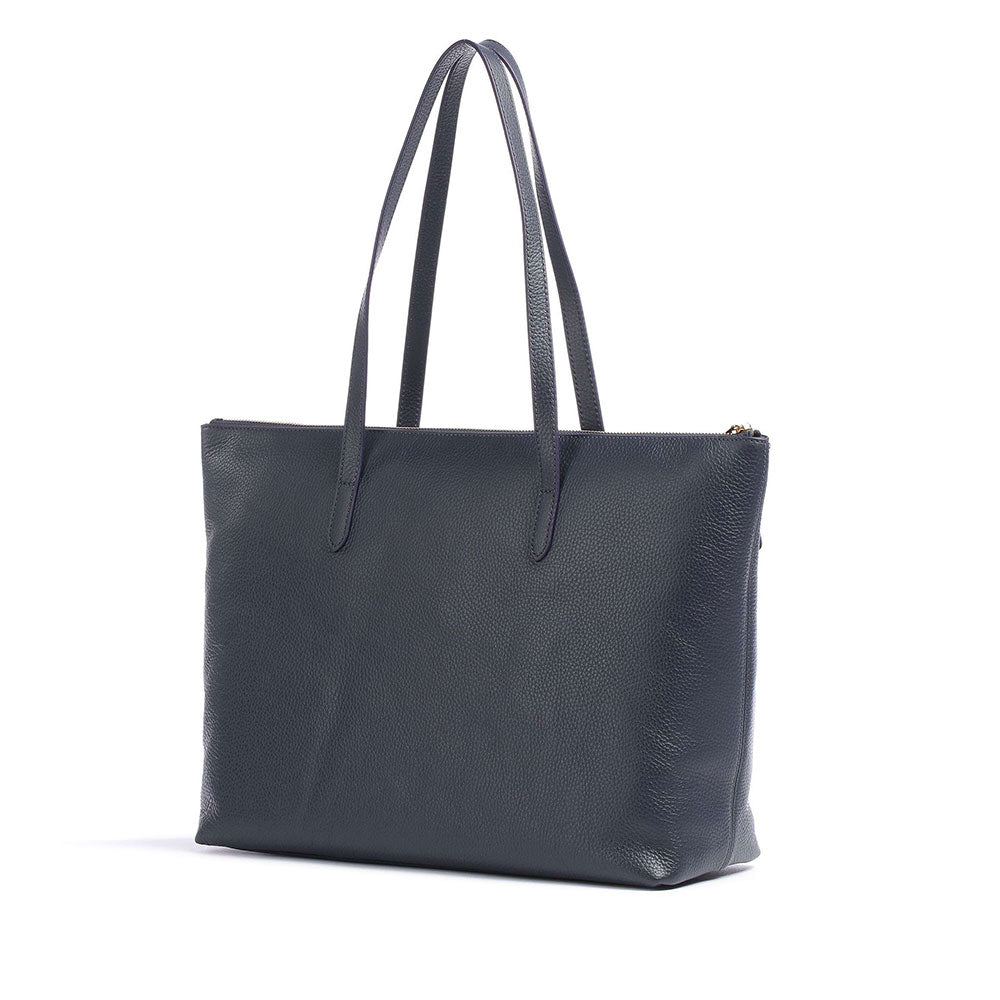 Borsa Shopping COCCINELLE in Pelle Linea Gleen colore Midnight