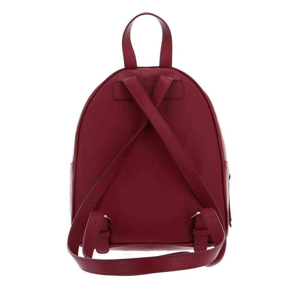 COCCINELLE Damenrucksack Gleen Line aus granatrotem Leder