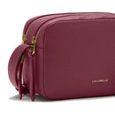 Borsa Donna a Tracolla COCCINELLE in Pelle linea Gleen colore Garnet Red