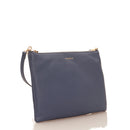 COCCINELLE Damen-Umhängetasche aus blaubeerfarbenem Leder der Best Medium Line