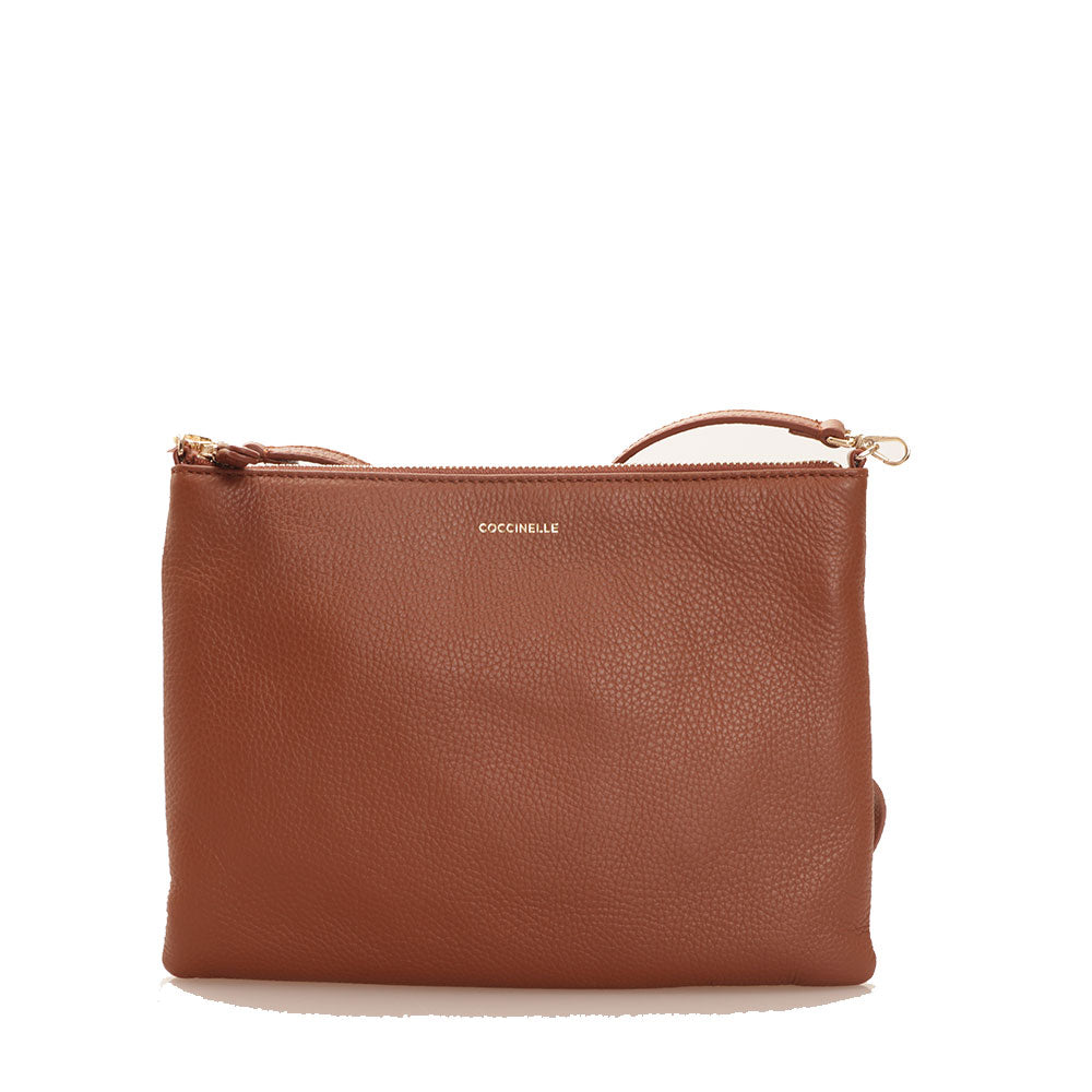 COCCINELLE Damen-Umhängetasche aus Brule-Leder Best Medium Line