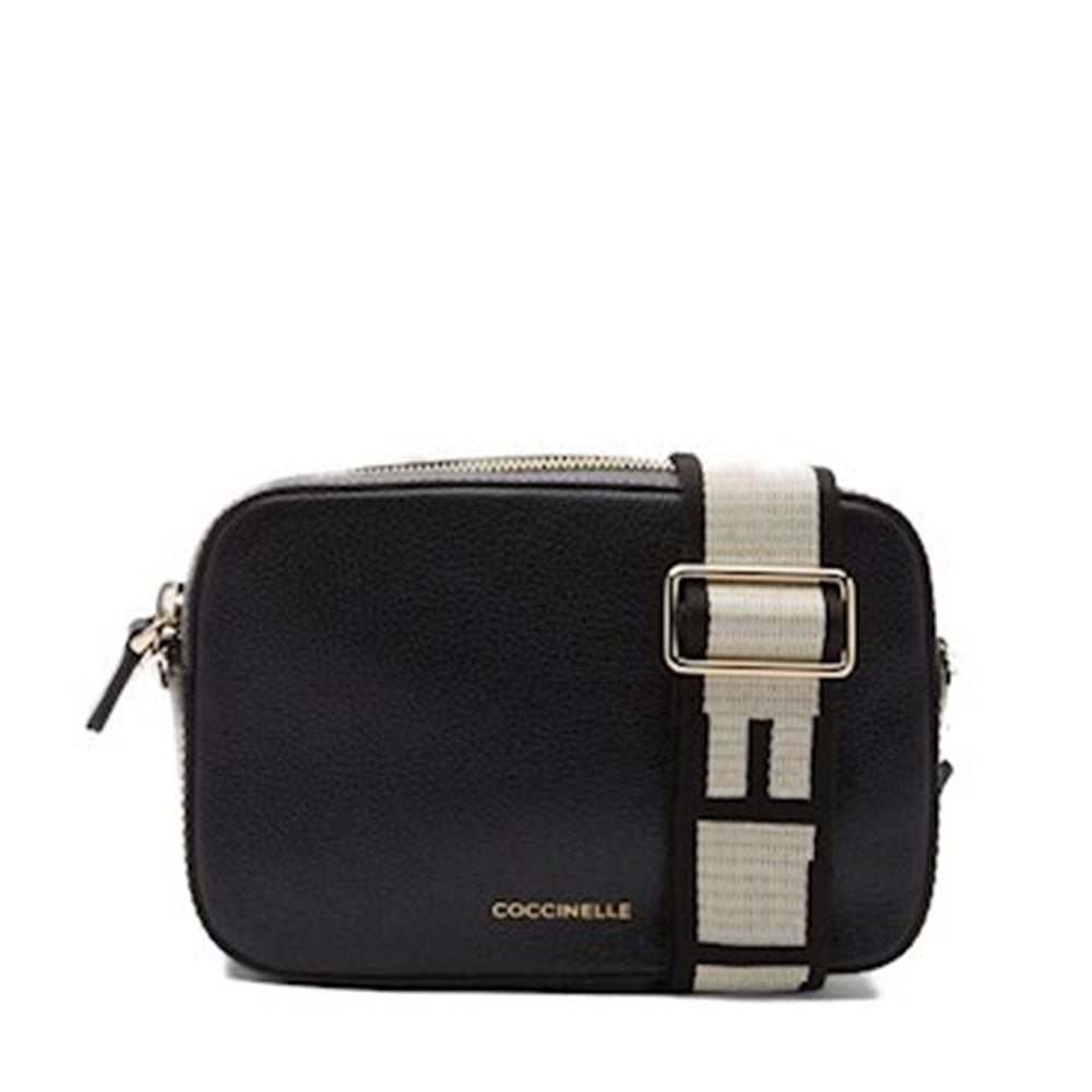 Borsa Donna a Tracolla COCCINELLE Linea Tebe Colore Nero - E5MN555I101