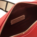 COCCINELLE Damen Umhängetasche Tebe Line Rubinfarbe - E5MN555I101