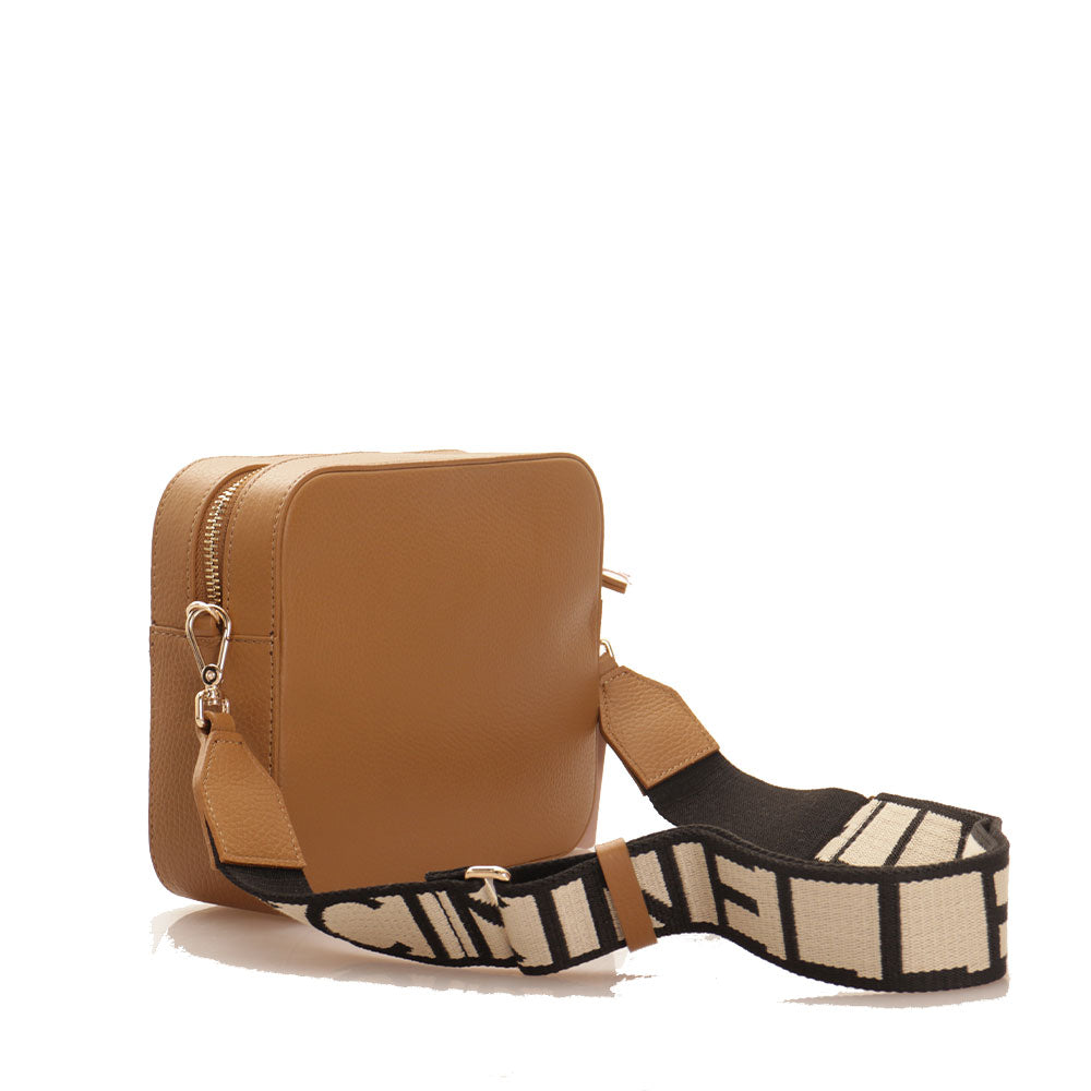 COCCINELLE Damen Umhängetasche Tebe Line Haselnussfarbe - E5MN555M301