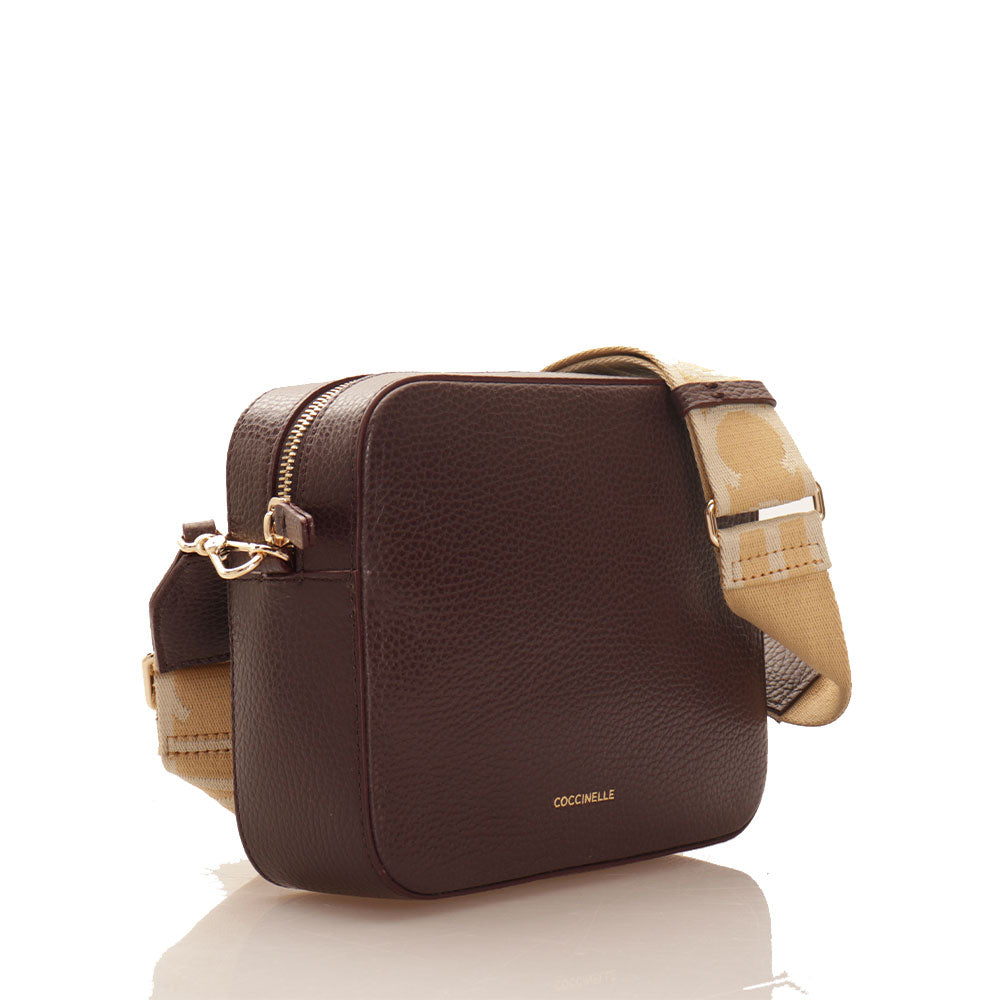 COCCINELLE Damen Umhängetasche Tebe Line Cola Color - E5MN555M301