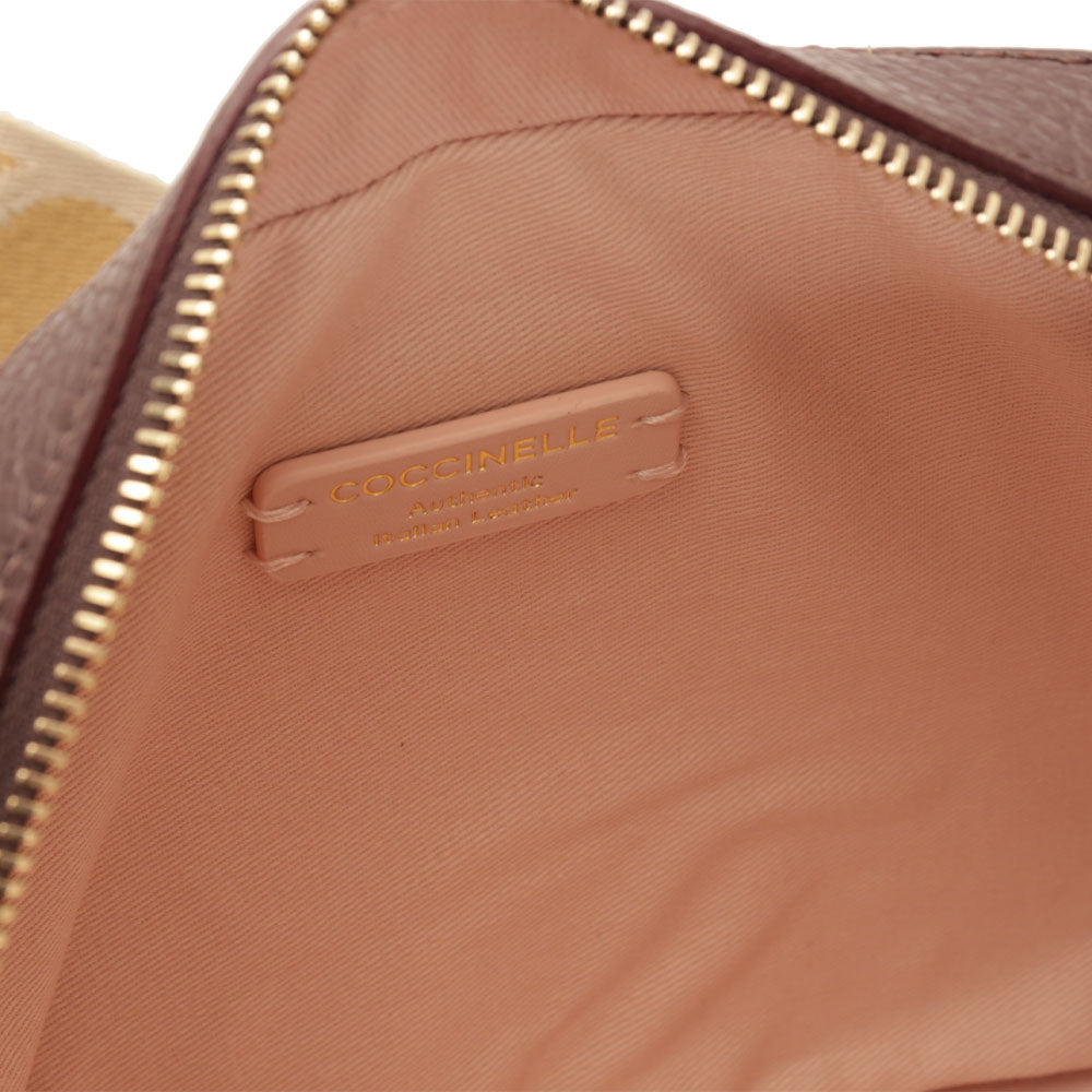 COCCINELLE Damen Umhängetasche Tebe Line Cola Color - E5MN555M301