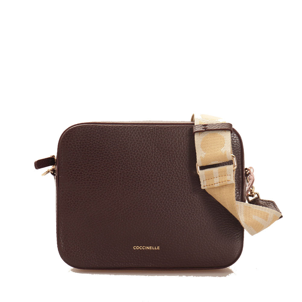 COCCINELLE Damen Umhängetasche Tebe Line Cola Color - E5MN555M301