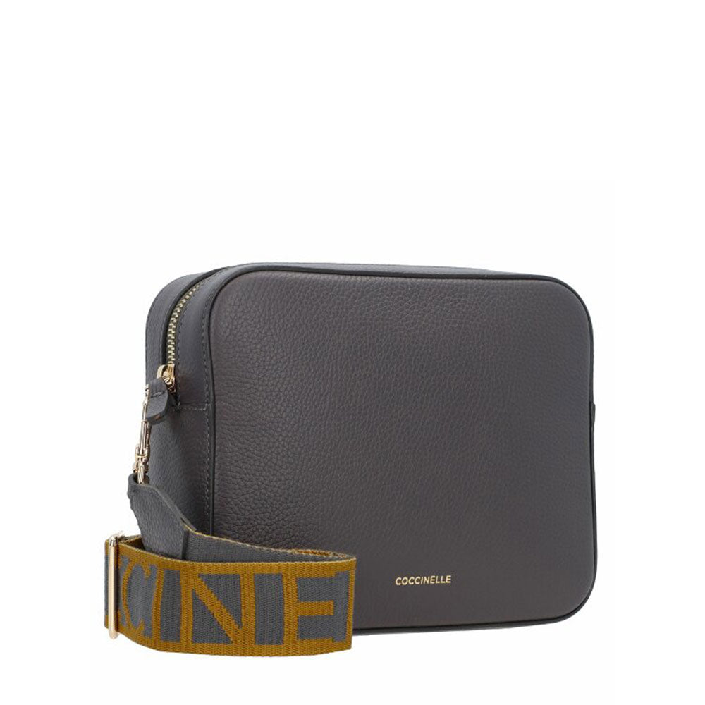 COCCINELLE Damen Umhängetasche Tebe Line Schieferfarbe - E5MN555M301