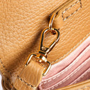 COCCINELLE Damen-Umhängetasche aus Leder der Linie Magie Mini, Haselnussfarbe