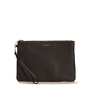 Pochette Donna COCCINELLE in Pelle Linea New Best Soft Colore Nero Misura Grande