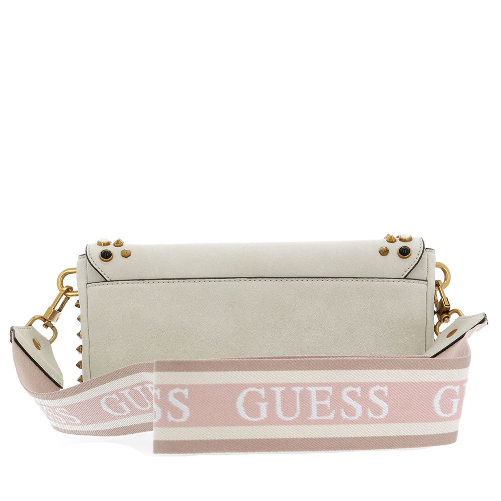 GUESS Damen Umhängetasche Radar Line Farbe Stein