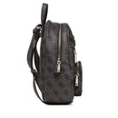 GUESS Damenrucksack Eco Elements Line Coal Color Logo Größe Small