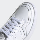 Scarpe Donna ADIDAS Sneakers linea Supercourt in Pelle Bianco