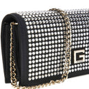 Clutch Donna a Mano GUESS Linea Gilded Glamour colore Nero