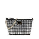 Borsa Donna a Spalla GUESS Linea Gilded Glamour Mini colore Nero