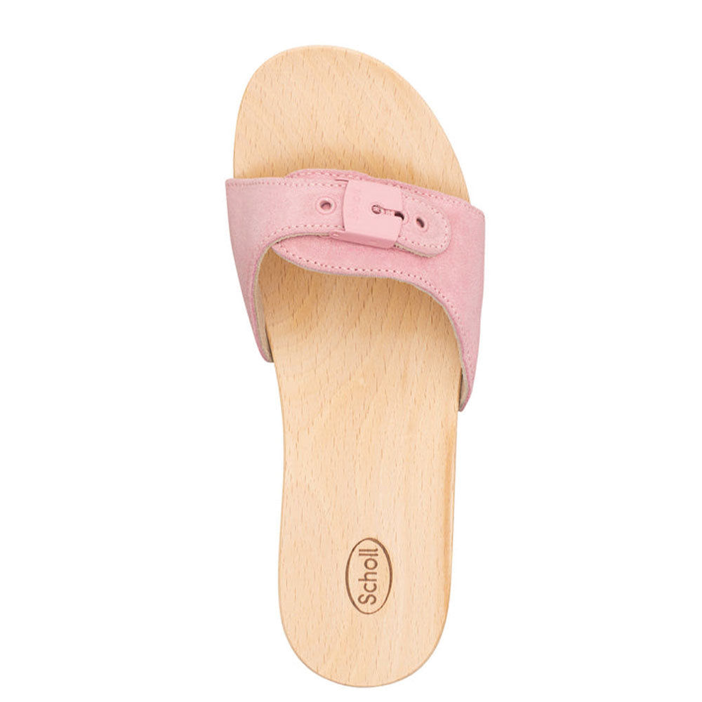 SCHOLL Damenschuhe Holzclogs Pescura Line Heel Matt Pink Farbe