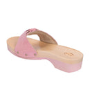 SCHOLL Damenschuhe Holzclogs Pescura Line Heel Matt Pink Farbe