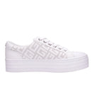 GUESS Damenschuhe Bells Line Sneakers Farbe Weiß