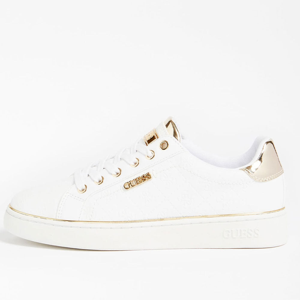 Scarpe Donna GUESS Sneakers Linea Beckie Colore Bianco