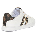 GUESS Damenschuhe Sneakers Relka Line Farbe Weiß - Braun