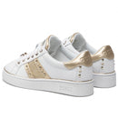 GUESS Damenschuhe Sneakers Bevlee Line Farbe Weiß - Gold