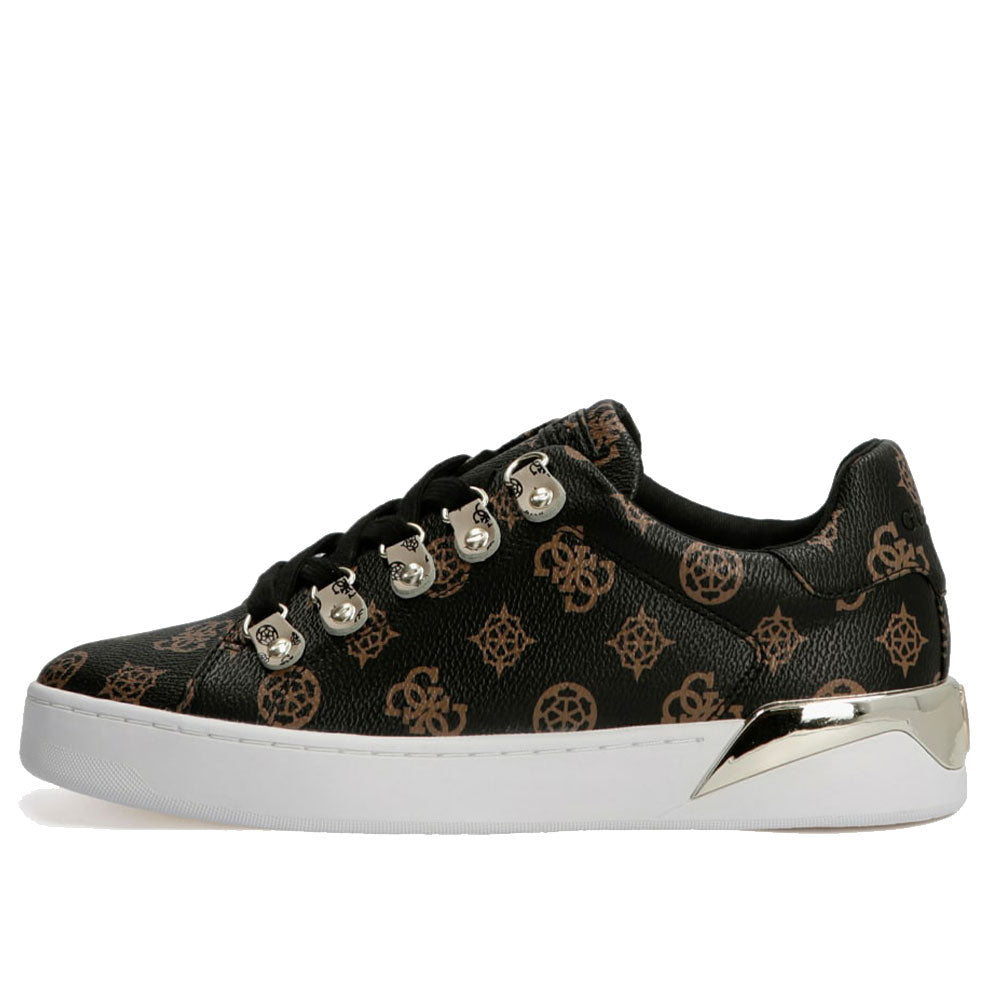 GUESS Damenschuhe Reneey Line Sneakers Farbe Braun - Ocker