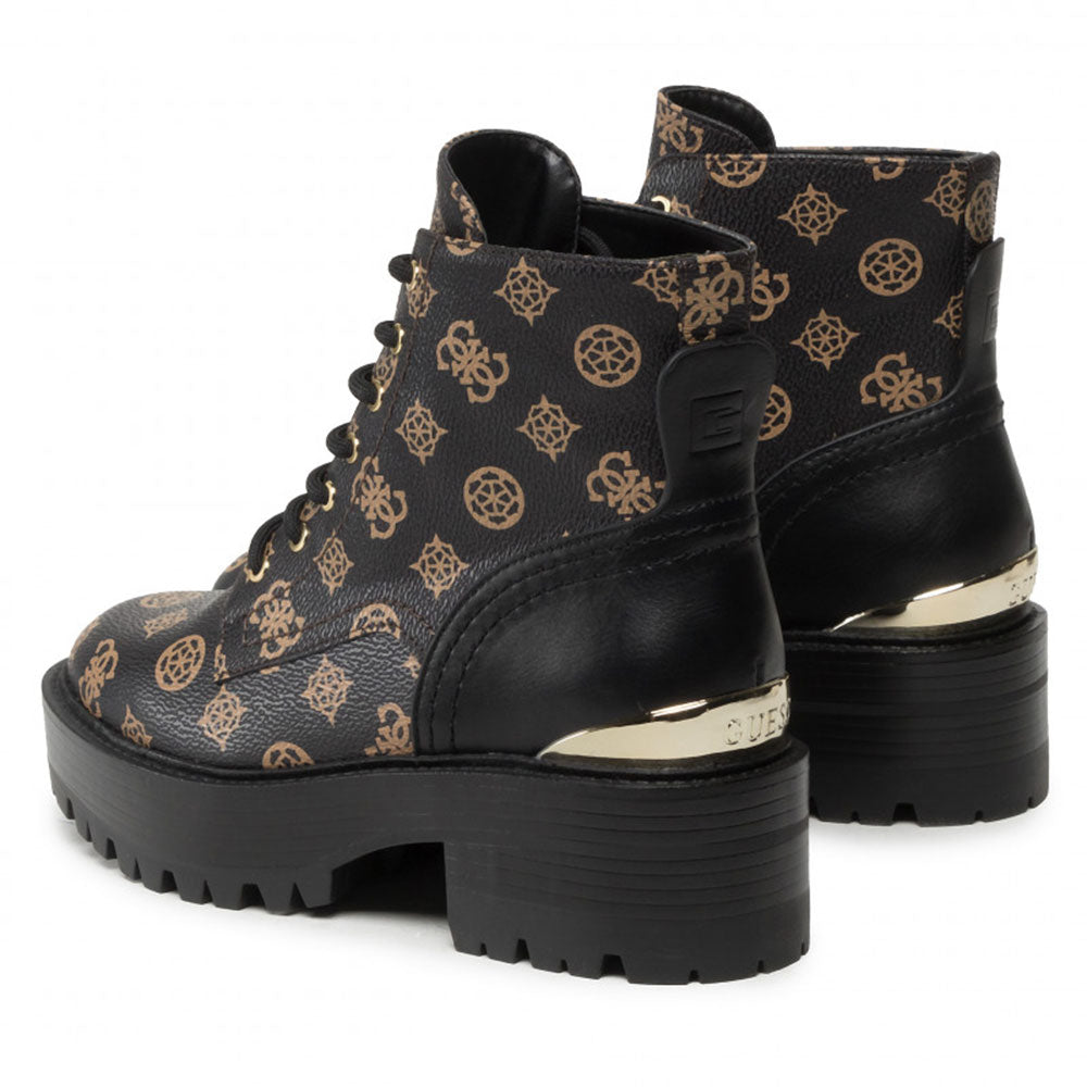 Ballerine Guess Donna In Ecopelle Nera - Modello Dannel Con Fibbia Regolabile - Tacco 1 Cm - Foto 7