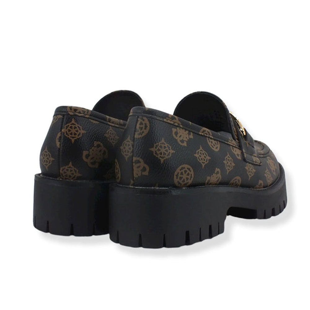 Mocassini Michael Kors Donna Bianco Nero Con Leggero Tacco Gomma Mocassini Michael Kors Donna Bianco Nero Con Leggero Tacco Gomma