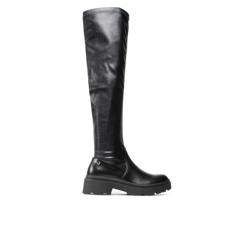 GUESS Damenschuhe Hohe Stiefel Ludo Line Farbe Schwarz