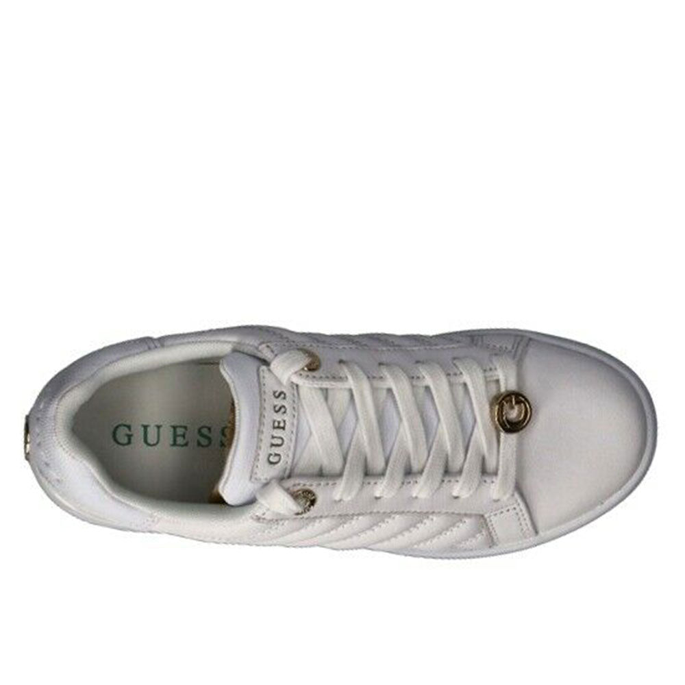 GUESS Damenschuhe Sneakers Racheel Line Farbe Weiß