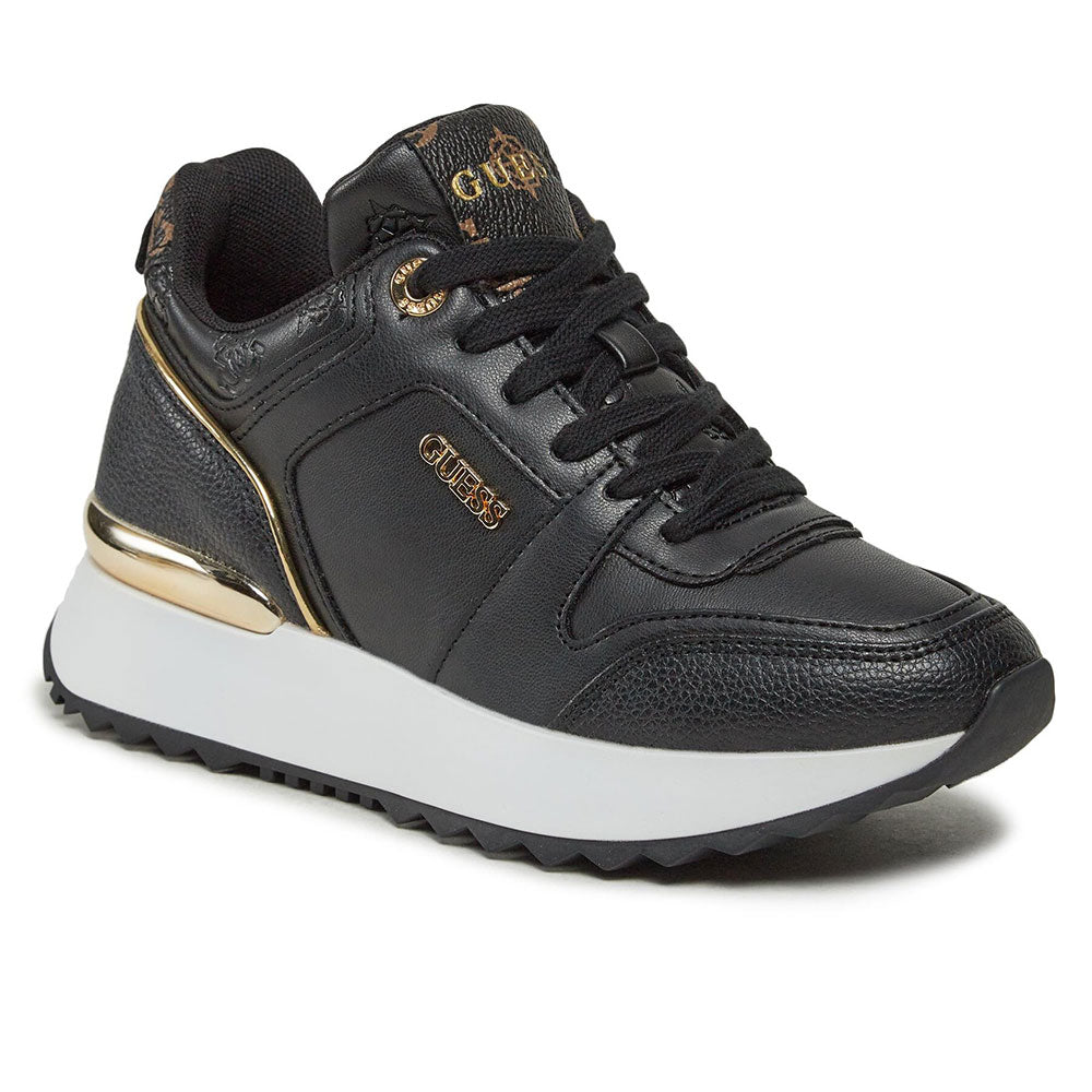 Ballerine Guess Donna In Ecopelle Nera - Modello Dannel Con Fibbia Regolabile - Tacco 1 Cm - Foto 11