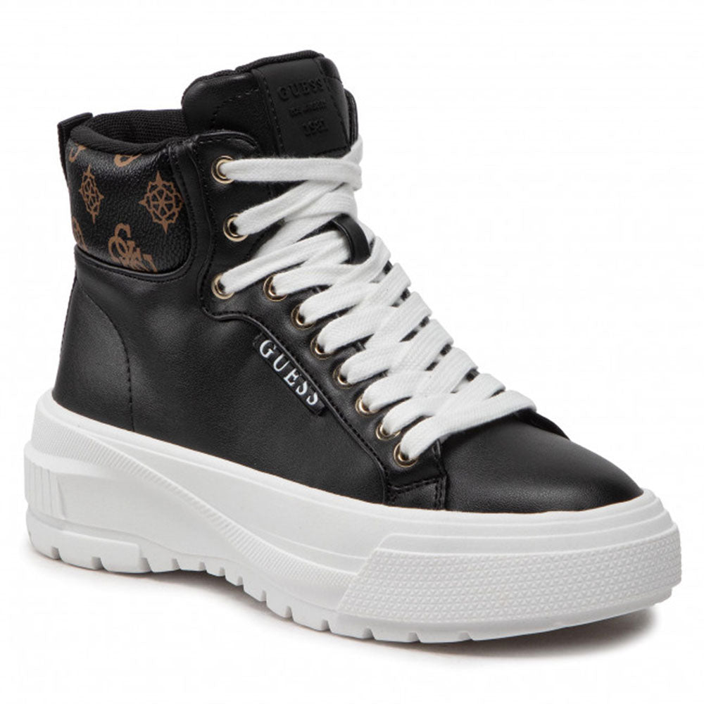 Sneakers Alte Donna GUESS Colore Black Brass Linea Earla