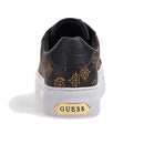 Scarpe Donna GUESS Sneakers Linea Garmini Colore Brown Ocra