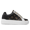 Scarpe Donna GUESS Sneakers Linea Haya Colore Nero - Marrone