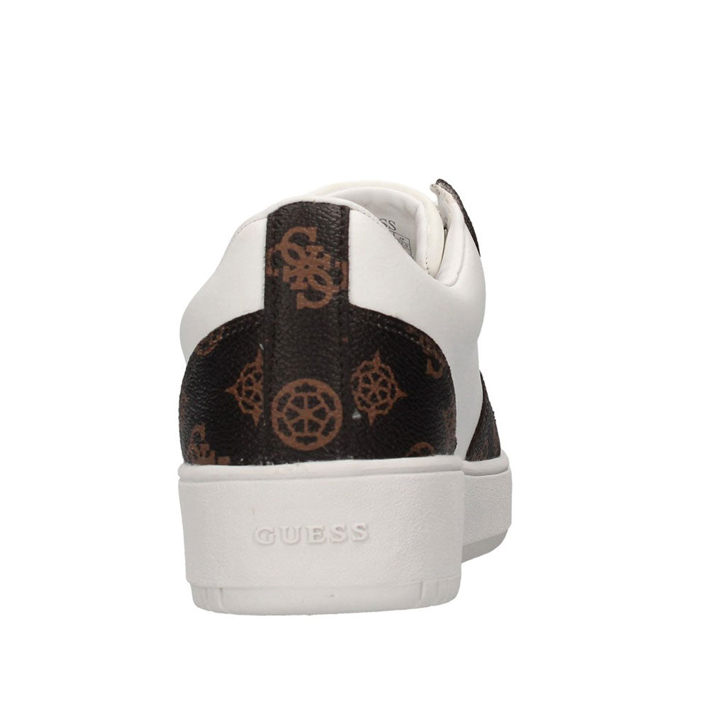 Scarpe Donna GUESS Sneakers Linea Sidny Colore White - Brown