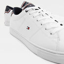 Men's White Leather Sneakers TOMMY HILFIGER Essential