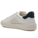Scarpe Uomo GUESS Sneakers in Pelle Colore Bianco e  Blu Linea Vice
