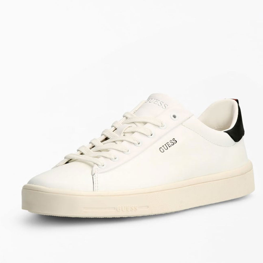 Scarpe Uomo GUESS Sneakers in Pelle di colore Bianca Linea Vice