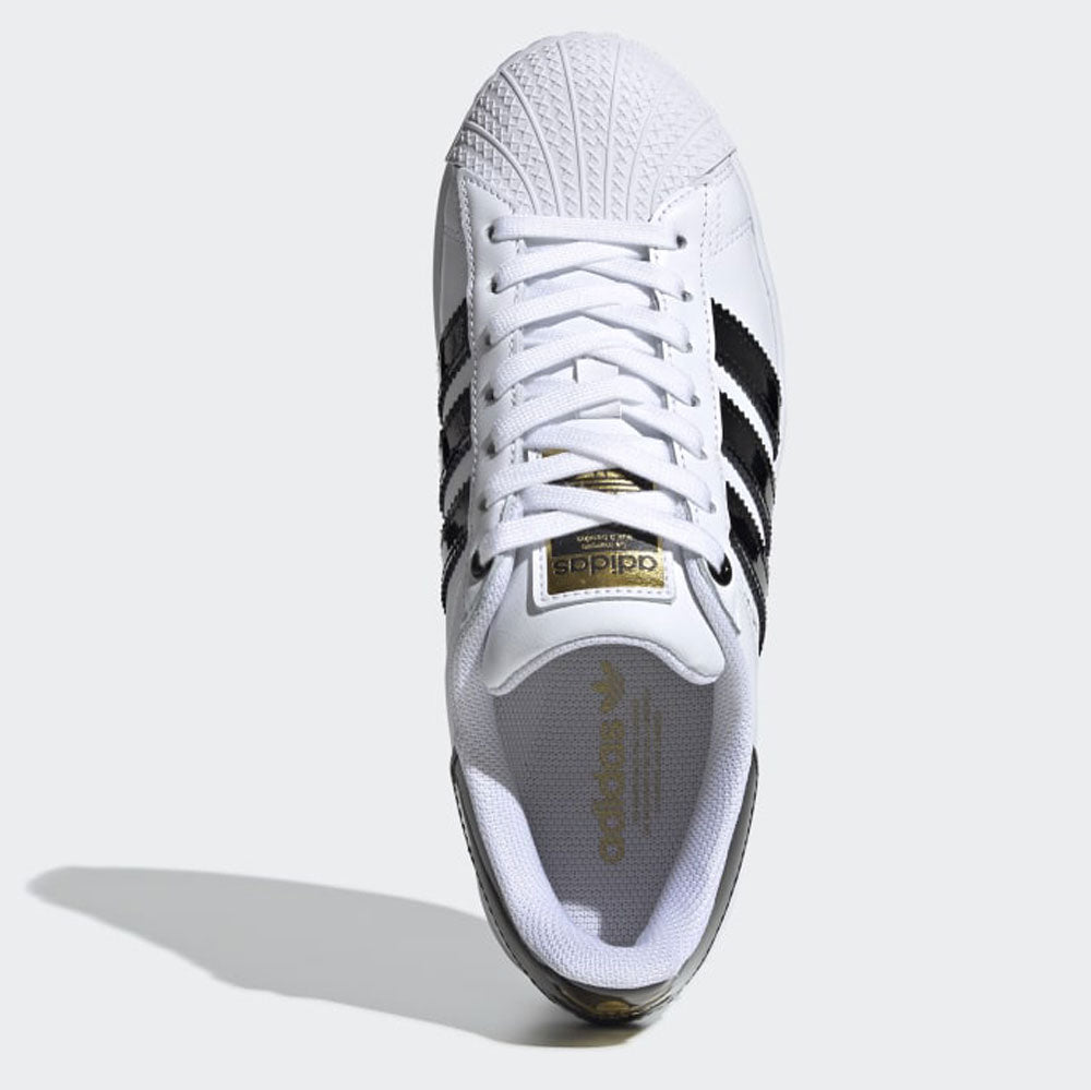 Scarpe Donna ADIDAS Sneakers linea Superstar Bold W colore Bianco e Nero