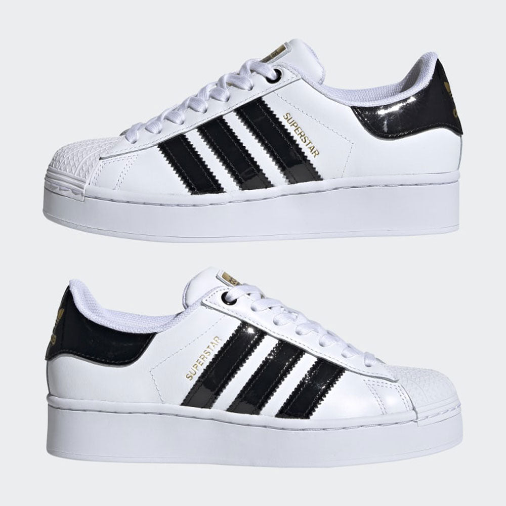 Adidas Superstar Scarpe Adidas In Pelle Bianche Scarpe Donna