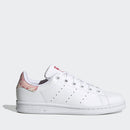 Scarpe Donna ADIDAS Sneakers linea Stan Smith J colore Bianco e Rosa