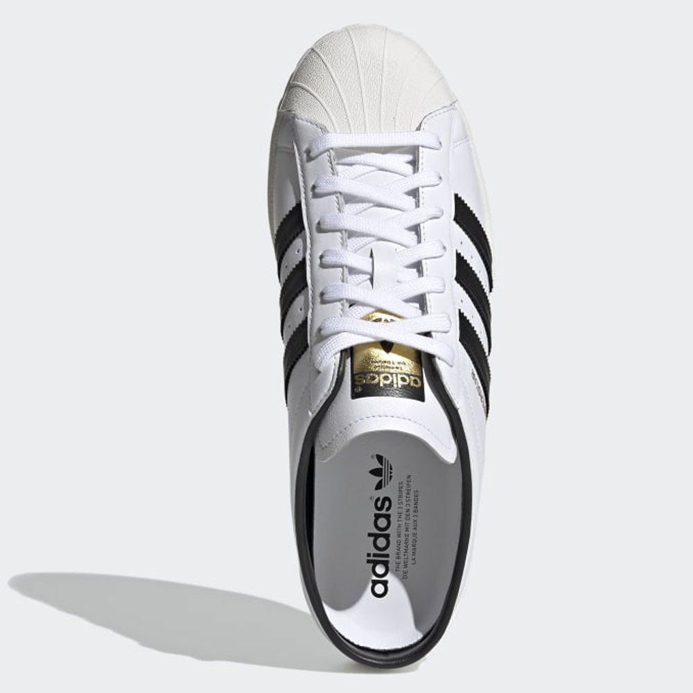 Scarpe Donna ADIDAS Sneakers Slip On linea Superstar Mule colore Bianco e Nero