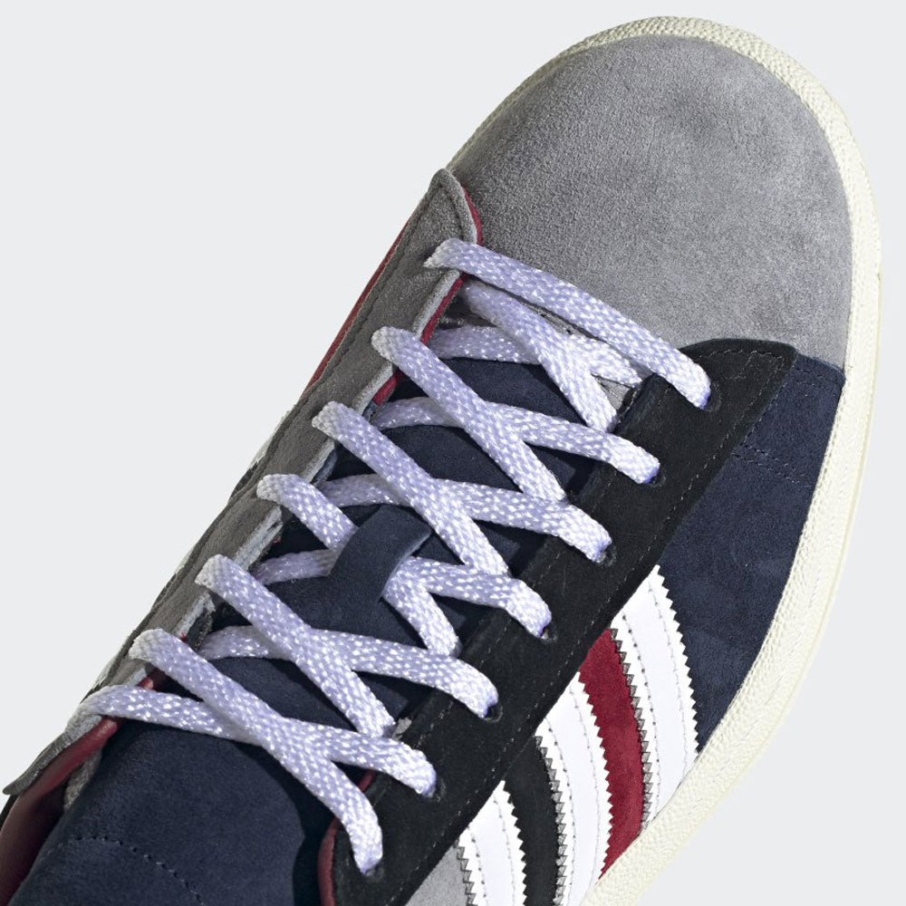 Scarpe Uomo ADIDAS Sneakers linea Campus 80s colore Burgundy White e Navy