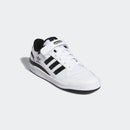 Scarpe ADIDAS Sneakers Uomo linea Forum Low in Pelle colore Bianco e Nero
