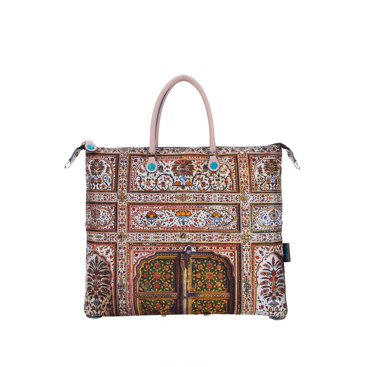 Borsa Donna a Mano con Tracolla GABS G3 Trasformabile in Tessuto stampa Porta Junagarh Media