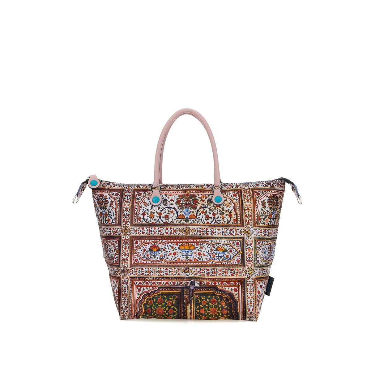 Borsa Donna a Mano con Tracolla GABS G3 Trasformabile in Tessuto stampa Porta Junagarh Media