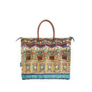 Borsa Donna a Mano con Tracolla GABS G3 Trasformabile in Tessuto stampa Tempio Bangkok Large
