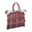 Borsa Donna a Mano con Tracolla GABS G3 PLUS Holiday in Pelle stampa Rosso Jaipur Large