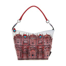 Borsa Donna a Mano con Tracolla GABS G3 PLUS Holiday in Pelle stampa Rosso Jaipur Large